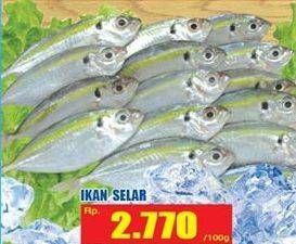 Promo Harga Ikan Selar per 100 gr - Hari Hari