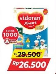 Promo Harga Vidoran Xmart 3+ Madu, Vanilla 350 gr - Alfamidi