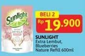 Promo Harga Sunlight Pencuci Piring Extra Lembut, Biocare Nature 585 ml - Alfamidi