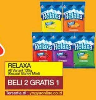 Promo Harga Relaxa Candy Kecuali Barley Mint 125 gr - Yogya