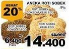 Promo Harga Aneka Roti Sobek  - Giant