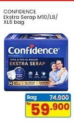 Promo Harga Confidence Adult Pants Slim & Fit Extra Absorb M10, L8, XL6 6 pcs - Indomaret