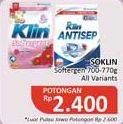 Promo Harga SO KLIN Softergent All Variants 770 gr - Alfamidi