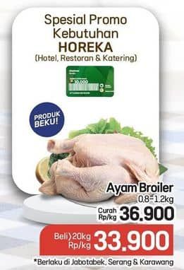 Promo Harga Ayam Broiler 800 gr - Lotte Grosir