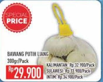 Promo Harga Bawang Putih Liang 300 gr - Hypermart