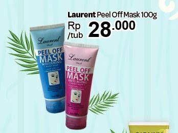 Promo Harga LAURENT SIKENING Peel Off Mask 100 gr - Carrefour