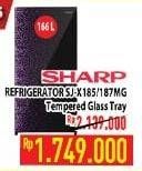 Promo Harga SHARP SJ-X185MG | Kulkas 1 Pintu  - Hypermart