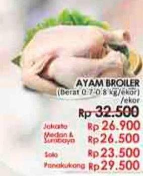 Promo Harga Ayam Broiler  - LotteMart