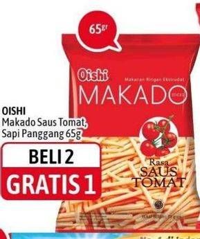 Promo Harga OISHI Makado Sapi Panggang, Saus Tomat 65 gr - Alfamidi