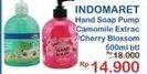 Promo Harga Indomaret Hand Wash Camomile, Cherry Blossom 500 ml - Indomaret