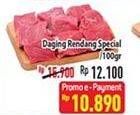 Promo Harga Daging Rendang Sapi Spesial per 100 gr - Hypermart