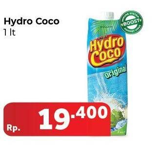 Promo Harga HYDRO COCO Minuman Kelapa Original 1 ltr - Carrefour