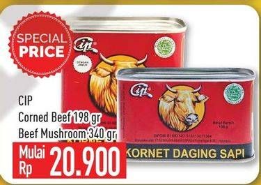 Promo Harga CIP Corned Beef/Beef Mushroom  - Hypermart