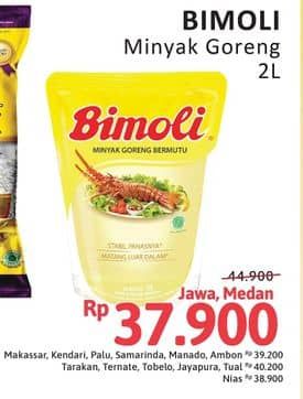 Promo Harga Bimoli Minyak Goreng 2000 ml - Alfamidi