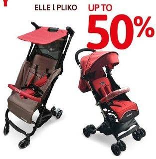 Promo Harga ELLE / PLIKO Stroller  - Carrefour