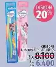 Promo Harga CUSSONS KIDS Toothbrush  - LotteMart