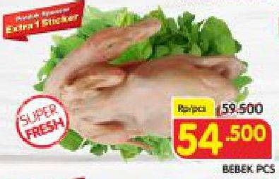 Promo Harga Bebek  - Superindo