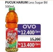 Promo Harga Teh Pucuk Harum Minuman Teh Less Sugar 500 ml - Alfamidi