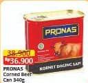 Promo Harga Pronas Corned Beef 340 gr - Alfamart
