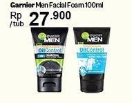 Promo Harga GARNIER MEN Turbo Light Oil Control Facial Foam 100 ml - Carrefour