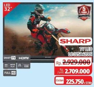 Promo Harga SHARP LC-32SA4200i | LED TV  - Lotte Grosir