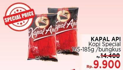 Promo Harga Kapal Api Kopi Bubuk Special 165 gr - LotteMart