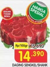 Promo Harga Daging Sengkel (Shankle) per 100 gr - Superindo