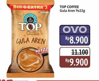 Promo Harga Top Coffee Gula Aren per 9 sachet 22 gr - Alfamidi