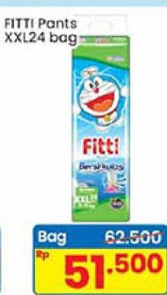 Promo Harga Fitti Pants XXL24 24 pcs - Indomaret