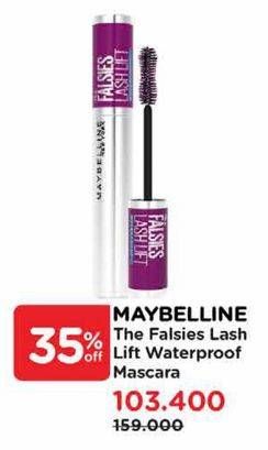 Promo Harga Maybelline The Falsies Lash Lift Waterproof Mascara 30 gr - Watsons