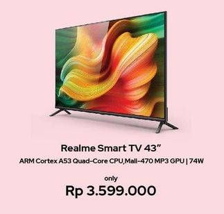 Promo Harga Realme Smart TV LED 43 Inch  - Erafone