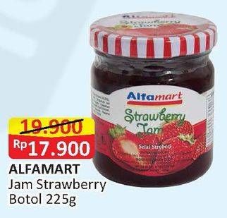 Promo Harga ALFAMART Selai Strawberry 225 gr - Alfamart