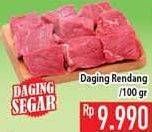 Promo Harga Daging Rendang Sapi per 100 gr - Hypermart