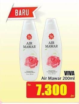 Promo Harga VIVA Air Mawar 200 ml - Hari Hari