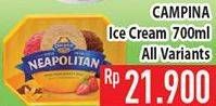 Promo Harga CAMPINA Ice Cream All Variants 700 ml - Hypermart