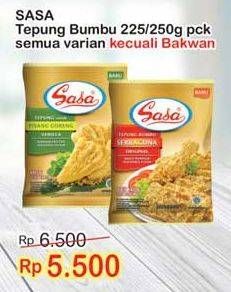 Promo Harga Sasa Tepung Bumbu All Variants, Kecuali Bakwan, Kecuali Bakwan  - Indomaret