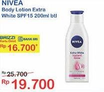 Promo Harga NIVEA Body Lotion Instan Glow 200 ml - Indomaret