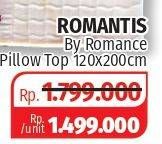 Promo Harga ROMANTIS Pillow Top 120 X 200 Cm  - Lotte Grosir