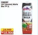 Promo Harga Cimory Susu UHT Almond, Marie Biscuits 1000 ml - Alfamart