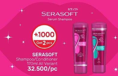 Promo Harga SERASOFT Shampoo/ Conditioner 170 mL  - Guardian