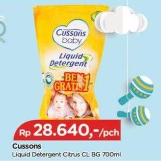Promo Harga Cussons Baby Liquid Detergent Anti Bacterial 700 ml - TIP TOP