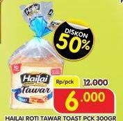 Promo Harga Hailai Roti Tawar Toast  - Superindo