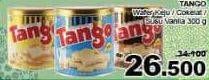 Promo Harga TANGO Wafer Vanilla Milk, Chocolate, Cheese 300 gr - Giant