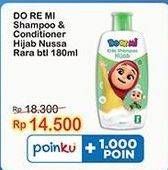 Promo Harga Doremi Kids Shampoo & Conditioner Hijab 180 ml - Indomaret