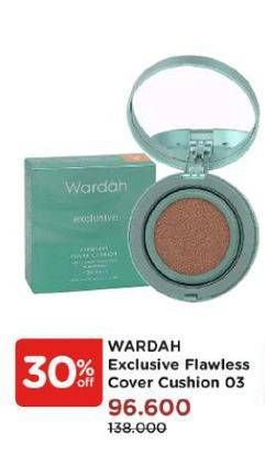 Promo Harga WARDAH Exclusive Flawless Cover Cushion 03  - Watsons