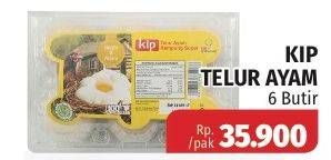 Promo Harga KIP Telur Ayam Negeri 6 pcs - Lotte Grosir