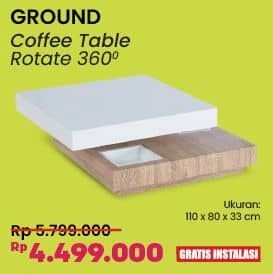 Promo Harga Courts Ground Coffee Table  - COURTS