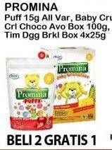 Promo Harga PROMINA Puff 15 g All Variant/Baby Crunch Keju 20 g  - Alfamart
