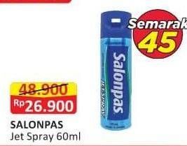 Promo Harga Salonpas Jet Spray 60 ml - Alfamart