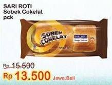 Promo Harga SARI ROTI Manis Sobek Coklat  - Indomaret